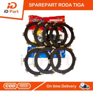 kampas kopling cg250 kampas 7 lebar -original-(21j)