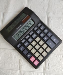 kalkulator / calculator dagang 2 layar CT 8122-99