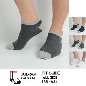 Juragan Kaus Kaki - Kaos Kaki Pendek Mata Kaki Polos Dua Warna Katun Impor Grosir Termurah