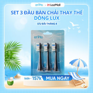 Đầu Bàn Chải Điện ENPIS Thay Thế Cho Dòng SMART LUX Sợi Lông Dupont Cao Cấp Mềm Mại Tối Ưu Khả Năng Làm Sạch Răng