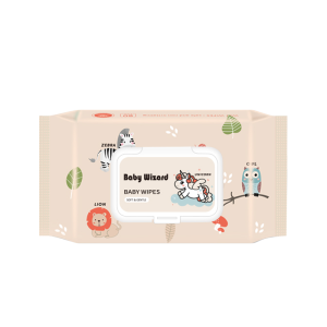 【COD】Kids Organic Baby Wipes Alcohol Free Organizer newborn 80 Sheets series per pack Non-Alcohol-wetwipes