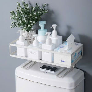 Kệ Gác Bồn Toilet Có Chân Kệ Bồn Cầu Kệ Nhà Vệ Sinh Gác Bồn Toilet Thiết Kế Sang Trọng Tải Trọng 6kg -Sơn tĩnh điện Kệ Để Đồ Nhà Tắm Đa Năng Tiện Dụng Tramanhshop