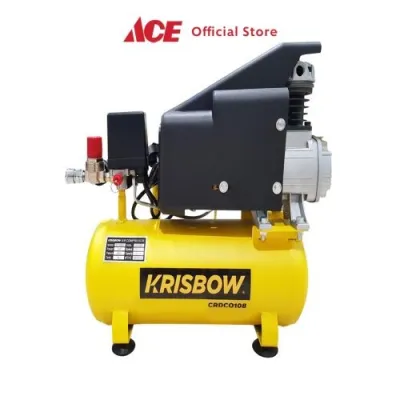 PROMO- ACE - KRISBOW KOMPRESOR ANGIN 1HP 8L 8BAR 1PH CRDC0108-Lilyshop12