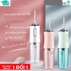 Tăm nước máy tăm nước PL HAPPY HOME TN001 vệ sinh răng miệng cực sạch công nghệ mới nhất an toàn hiệu quả