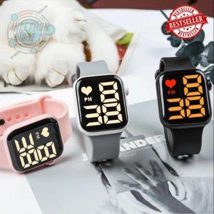 [iS-COD] - Jam Tangan LED - Jam Tangan Pria dan Wanita - Jam Tangan LED STRAP RUBBER - Jam Tangan Remaja Korea Style Digital LED Watch Anti Air VIRAL!! Tersedia Dalam Beberapa Warna - Lazada