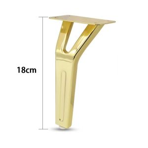 18cm Kaki Kaki Meja / Alas Kaki Lemari / Kaki Sofa Anti Selip / Bisa Membawa Beban 300kg