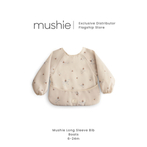 MUSHIE Long Sleeve Bib | Mushie Frigg Flagship Store
