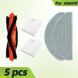 For Xiaomi Robot Vacuum E10  E12  B112 Roller Main Side Brush Hepa Filter Mop Cloths Spare Part Replacement Accessory
