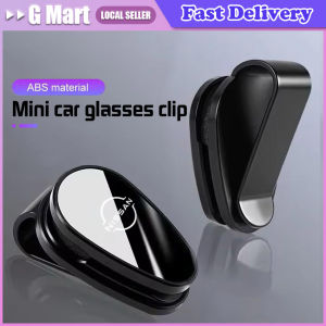 Universal Auto Sun Visor Glasses Holder Car Inside Accessories Sunglasses Clip Card Ticket Holder Stand Fastener Case Eyeglasses for Nissan Navara Sentra Almera NP300 Urvan Patrol Emblem Universal