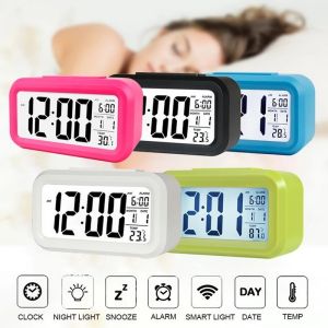 Alarm Clock Digital Backlight LED Display Table Alarm Clock Home Desk Digital Clock Home Decoration