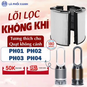 Lõi lọc tương thích cho quạt không cánh Dyson PH01 PH02 PH03 PH04 - Màng lọc không khí chất lượng cho quạt PH01 PH02 PH03
