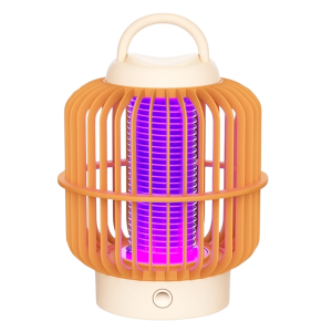 KNQ12 Anti Mosquito Solar Power Mosquito Killer Safety Mute Electric Fly Trap Camping Light LED Flying Insect Trap Home/Outdoor