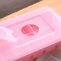 ZOOGGJZ 16 Cavity Kitchen Drink Plastic With Lid Ice Tray Cube Mold Jelly Freezer. 