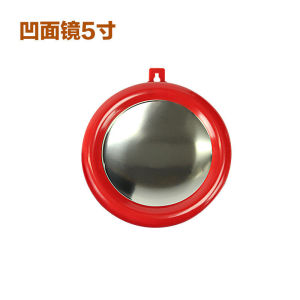 Gương bát quái đỏ gương lồi gương lõm cửa nhà trang trí tốt lành gương phong thủy