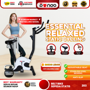 Sepeda Statis REDPANDA 203B Exercise Bike Sepeda Olahraga Cardio Murah Portable Alat Fitness Gym