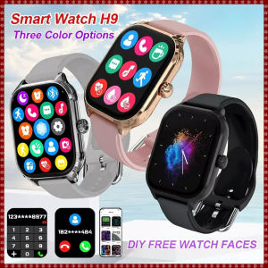 Smartwatch H9 Watch 2.01” HD Touch Screen Receive/Dial Calls Game Bluetooth Music Heart Rate/Blood Pressure Monitor