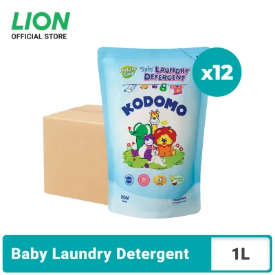 [Carton Deal] Kodomo Baby Laundry Detergent Nature Care Refill 1L