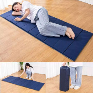 Đệm gấp văn phòng nệm văn phòng nệm đơn gấp gọn trải sàn ngủ trưa văn phòng nệm ngủ size nhỏ gọn 1 người nằm nệm du lịch cắm trại