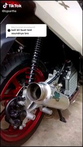 Desain Knalpot Aerodinamis: Knalpot Motor Sport & Aksesoris Nmax