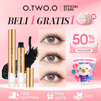 O.TWO.O Maskara Waterproof Mascara Long Lasting Volumizing Lengthen Eye Lash Anti Air 24 Jam Makeup