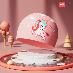 Combo kính bơi trẻ em Mũ bơi cho bé gái bé trai chính hãng cao cấp kèm nút bịt tai chống nước Yabi full box