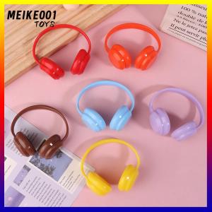 MEIKE001 ตุ๊กตาผ้าคอตตอนหูฟังน่ารักสำหรับตุ๊กตาผ้าคอตตอนขนาด10ซม. ชุดหูฟังตกแต่งแฟชั่นแบบ DIY ตุ๊กตาของขวัญ