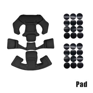 Hunting Tactical Wendy Helmet Suspension System&Helmet Gen 1 Memory Foam Pad For Wendy FAST MICH Helmet Accessies Fits Team Wendy Helmet Pads Padding Kit Memory Foam Carpet for ACH MICH Wendy Tactical Helmet Accessories