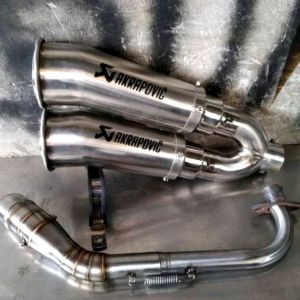 knalpot racing Megaphone Akrapovic NMX pcx aerox LAXY Vario dll