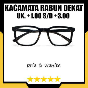 KACAMATA RABUN DEKAT/KACAMATA FULL PLUS UNTUK PRIA DAN WANITA +1.00 S/D +3.00