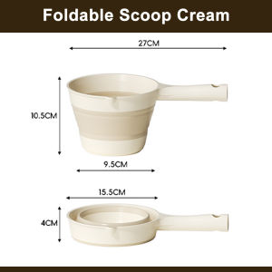 Borong365 Gayung Air Senduk Air Gayung Mandi Collapsible Water Bucket Foldable Water Scoop Water Dipper Water Mug