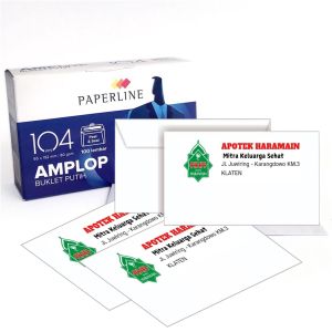 Cetak Amplop 104 Kop Surat Design Custom