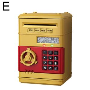 Electronic Piggy Bank Automatic Mini Safe Coins Cash Saving Money Box Password Counter Code Key Lock Coin Bank ATM Child Gift2026