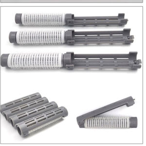 Bộ trục kẹp uốn phồng chân tóc lô dính uốn phồng chân tóc lô cuốn làm phồng chân tóc Hàn Quốc 20 cây/hộp