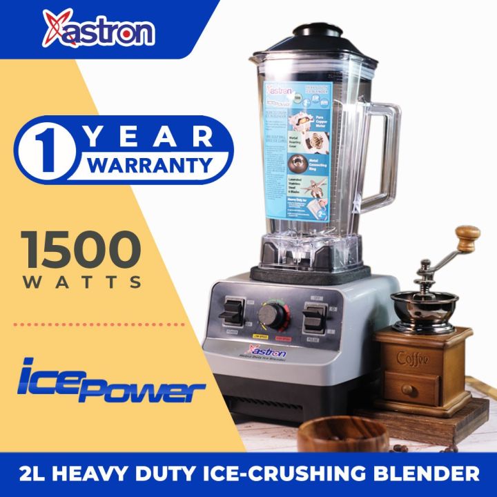 Astron Ice Power Heavy Duty IceCrushing Blender (1500W) (2L Capacity
