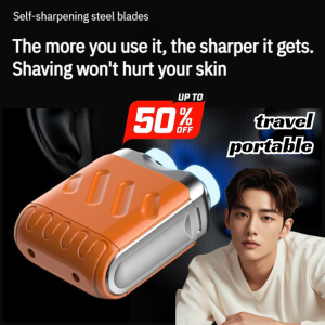 Shaving Razor Automatic Grinding Portable Alloy Blade Aesthetics Mini Save Effort Adult Male