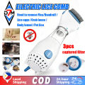 Kids & Adult Lice Removal Device Electric Head Lice Remover Vacuum Comb Vacuum Remover Treatment Nit Eggs Removal + 3pcs Captured Filter. 