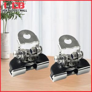 UEB Universal Stainless Steel Hood LED Work Light Bracket Holders - 2pcs for Reliable Lighting Solutions in Your Car