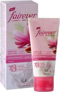 Fairever Natural Fairness Cream 50g Herbal extracts/Saffron pure milk/Fruits extracts FLASH SALE