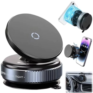 Holder HP Universal Dudukan HP Magnetic Anti Jatuh Vakum Magnet Bisa Diputar Dilipat