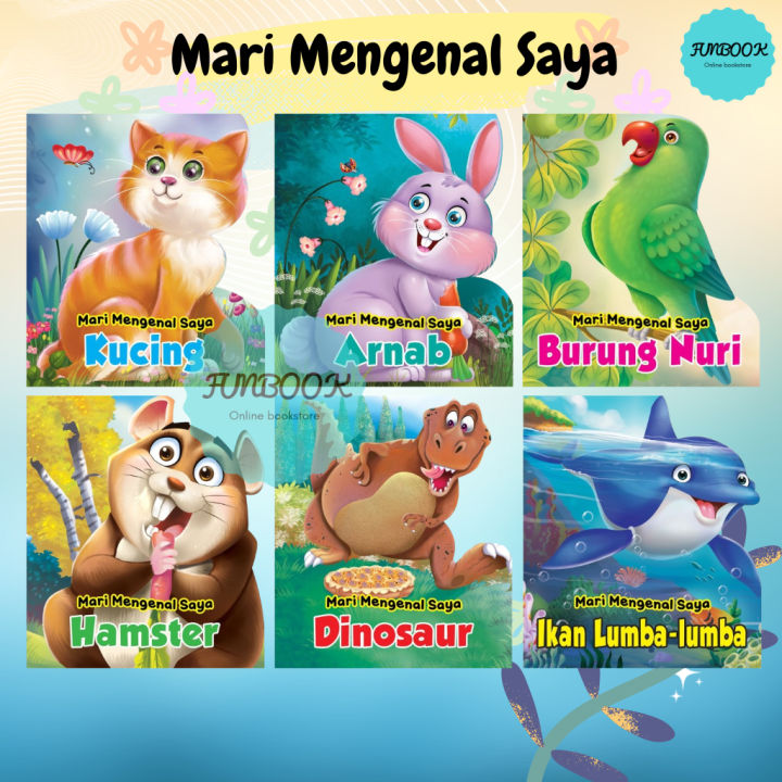 [FUNBOOK] Buku Cerita Mari Mengenal Saya read more all about me Tadika ...