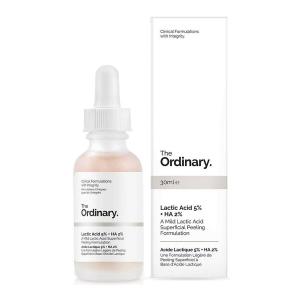 Serum thanh tẩy da cho làn da nhạy cảm The Ordinary Lactic Acid 5% + HA 2% 30ml