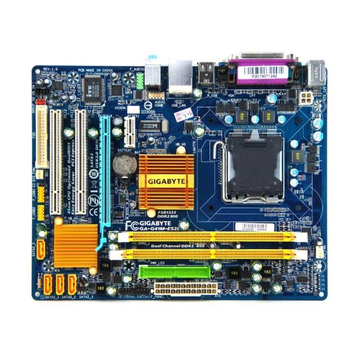 MOTHERBOARD GIGABYTE GA-G41M-E2SL DUAL CHANNEL DDR2 LGA