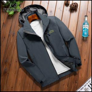 Fuguiniao Waterproof Nf Hooded Jacket/Bomber/Wind Breaker (M-4XL)
