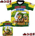เสื้อเด็กทุงทุงทุงซาฮูร่า !!New (!!โปรดดูตารางไซส์ของทางร้านก่อนสั่งซื้อ สำหรับเด็ก2-12ปี) เสื้อพิมพ์ลายทั้งตัว ผ้ามันไมโครเนื้อนิ่ม. 