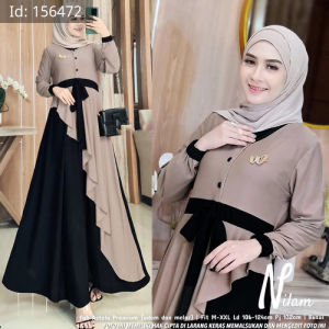 Nilam Dress Gamis Wanita Maxy