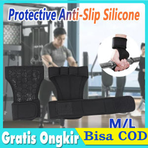 【Dikirim dlm 24jam】 Sarung Tangan Angkat Beban Gym Fitness Wirsthand Strap Hand Boomhand Safety Anti Slip