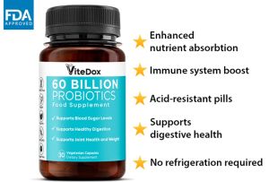 ViteDox Probiotic 60 Billion | Food Supplement