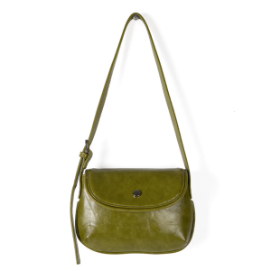 Da PU cho nữ Túi đeo chéo túi đeo vai đơn giản Retro túi đưa thư mua sắm hẹn hò túi thời trang yên túi túi xách