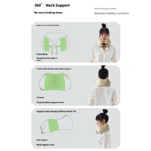 Gối du lịch kê cổ Bộ nhớ bọt Điền gối du lịch cho máy bay nhỏ gọn Ergonomic thiết kế cho ngủ máy bay tàu