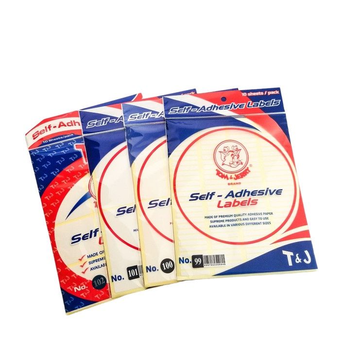 Label Putih Stiker Sticker Tom and Jerry 99 108 121 Tom&Jerry Tempel ...
